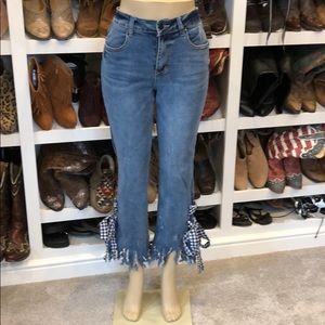 Do+Be side tie jeans💋NWOT